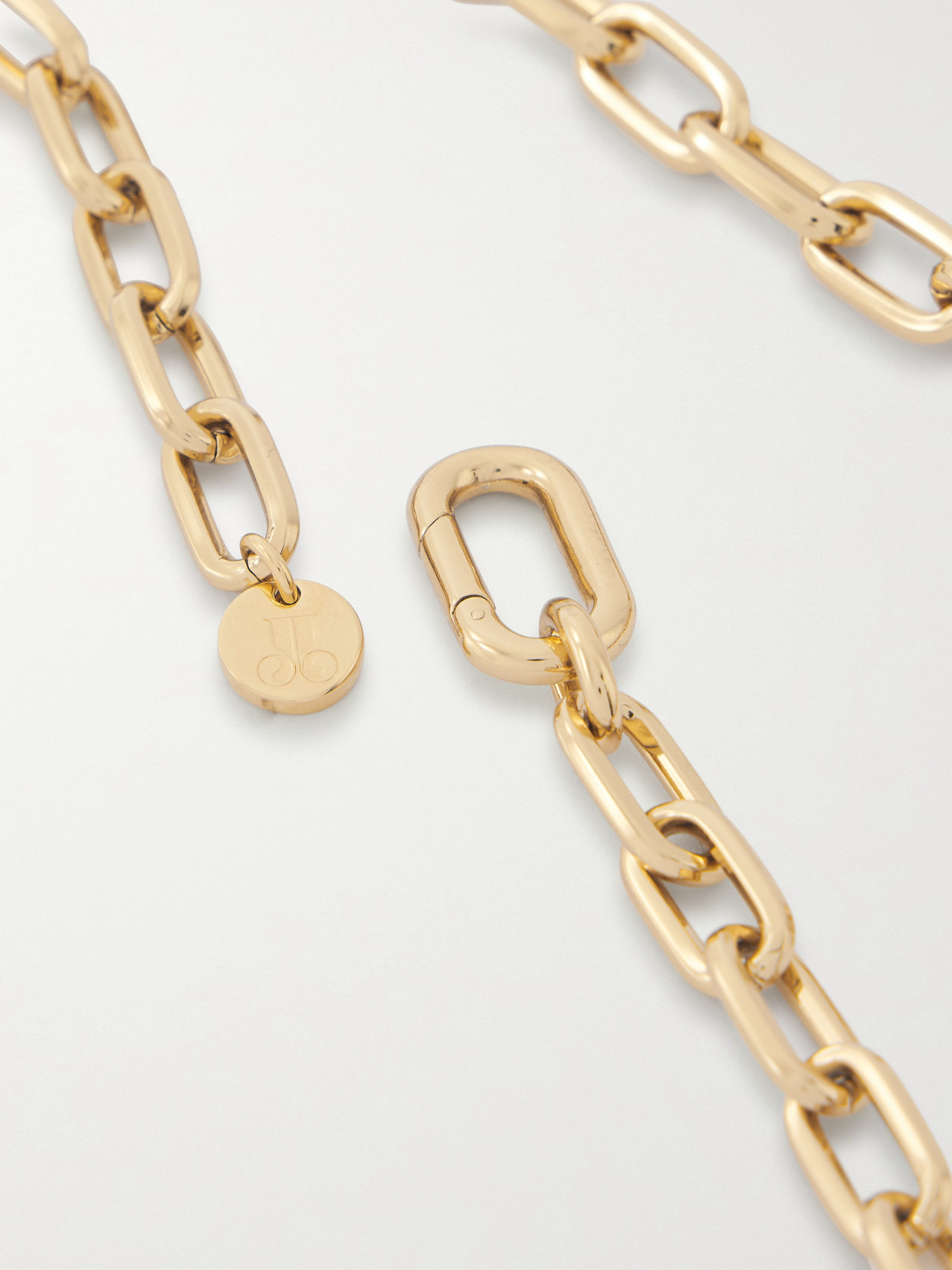 La Doublej Soul Gold-tone And Jade Necklace In Green