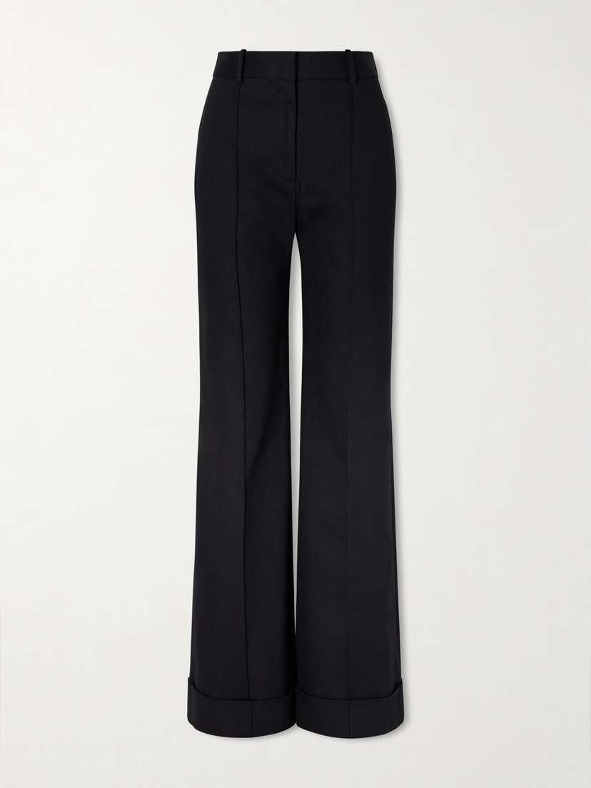 Adam Lippes Deeda High-rise Flared Jeans