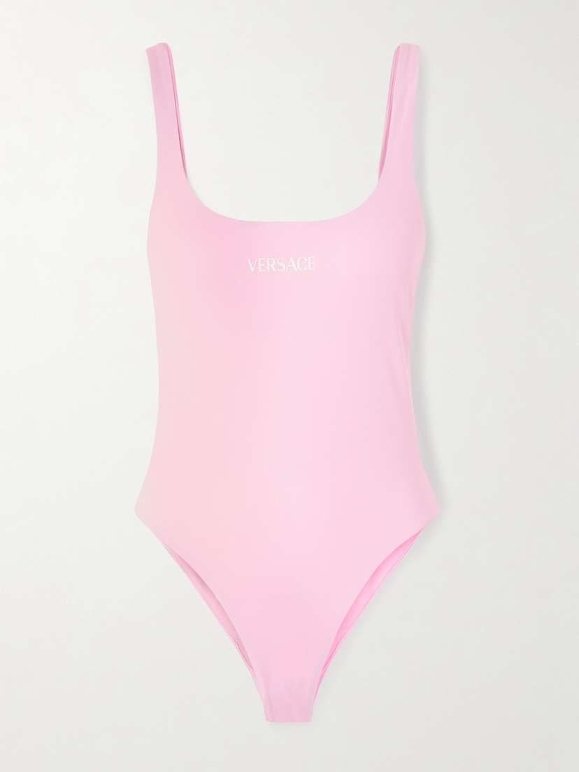 Versace Appliquéd Swimsuit