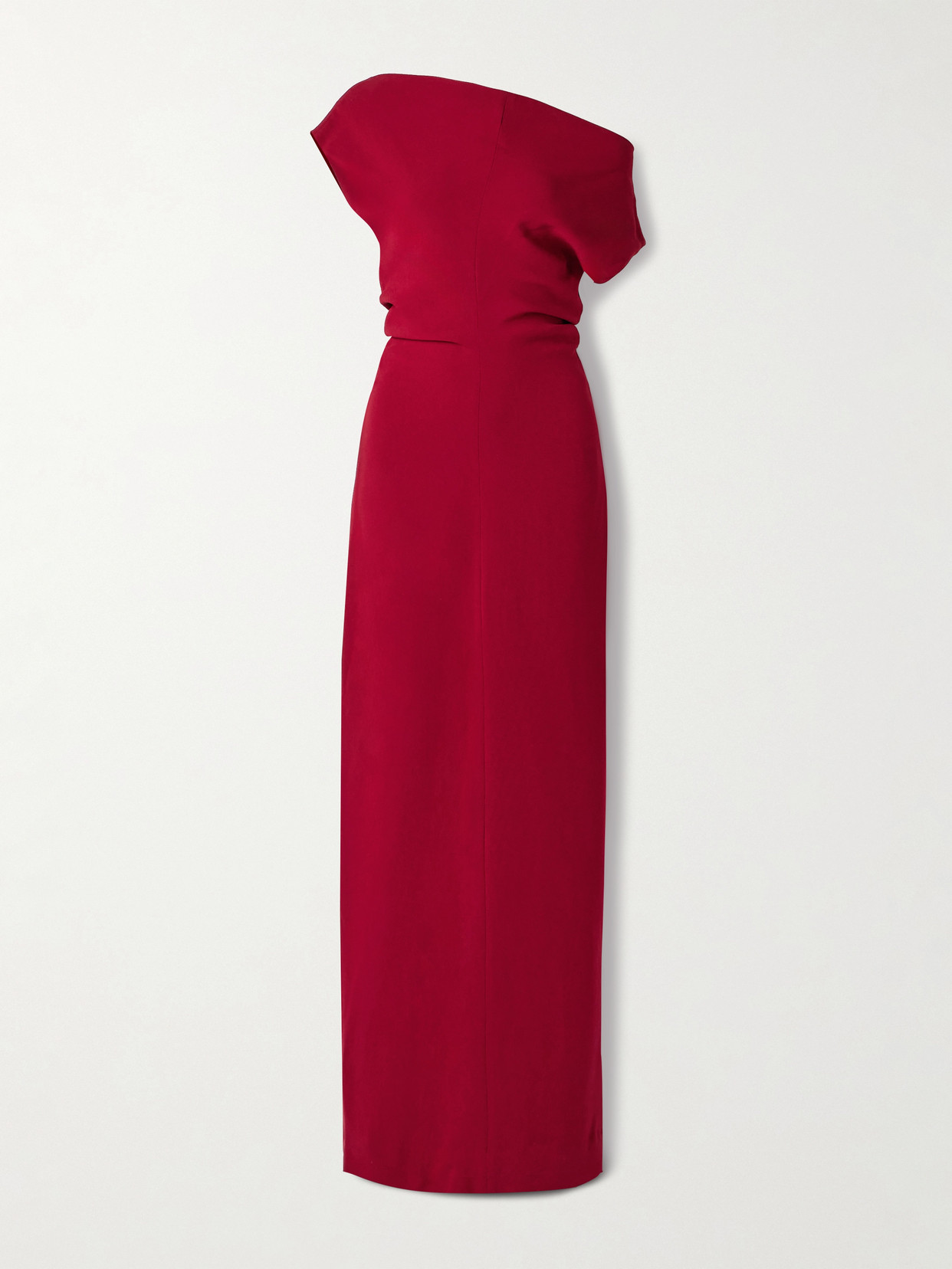 Rosina Off-The-Shoulder Crepe Maxi Dress