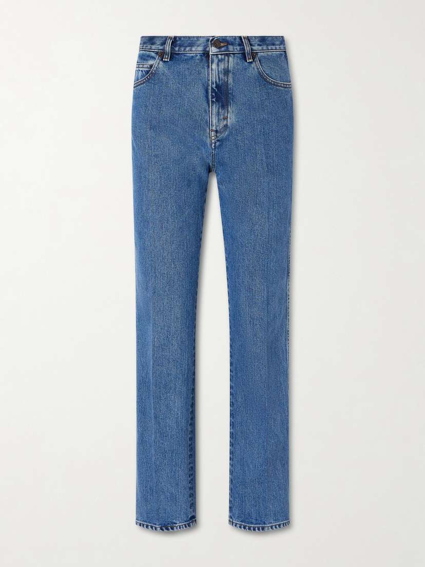 Loro Piana Brooke Cropped Mid-rise Slim-leg Jeans