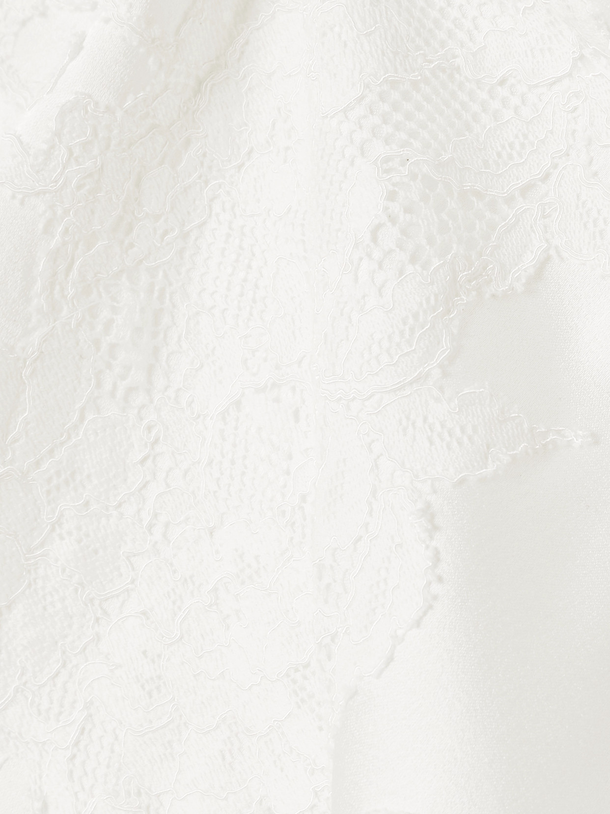 Victoria Beckham Lace-trimmed Satin-crepe Camisole In White