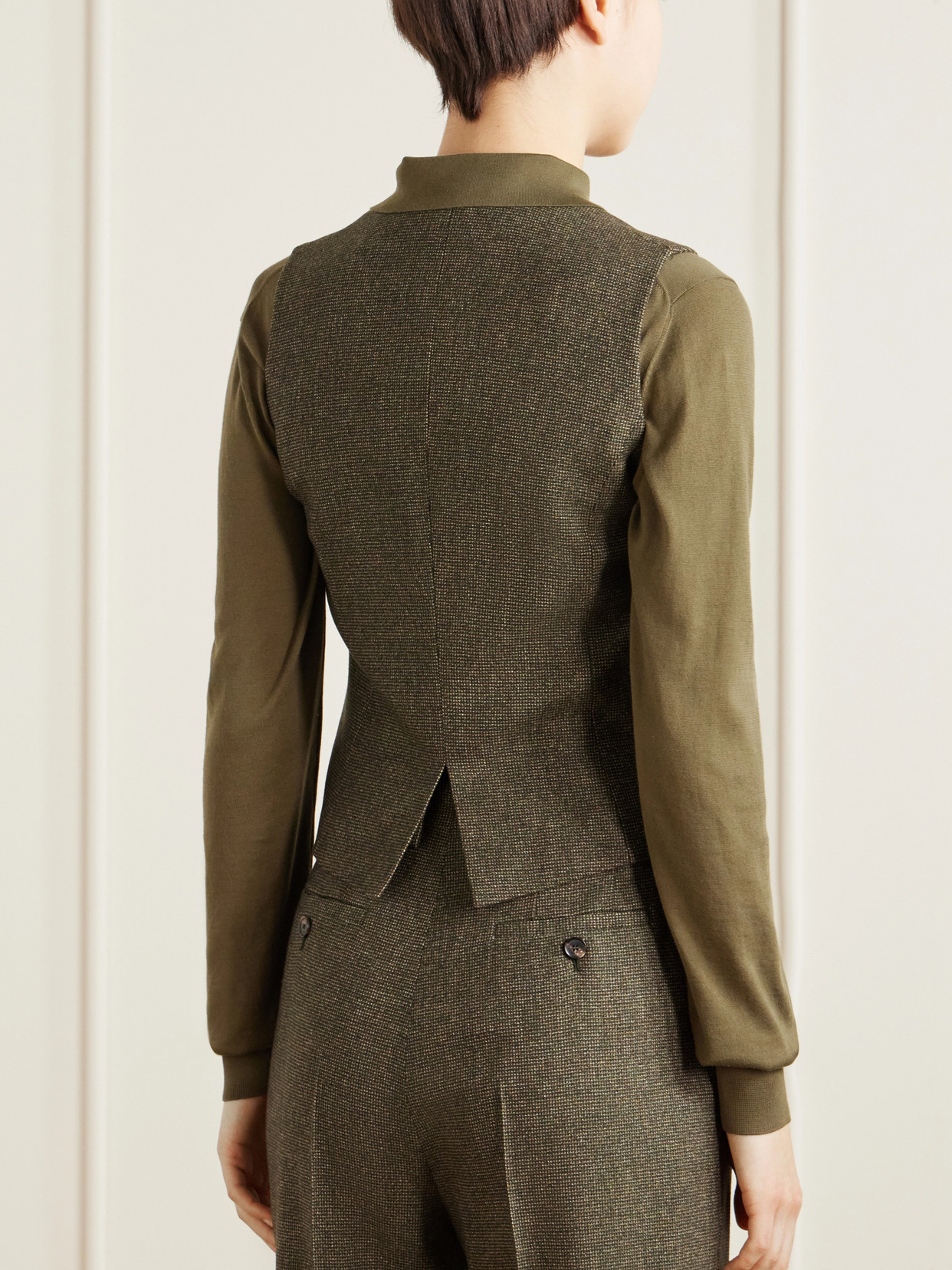 Wool And Cashmere-Blend Vest