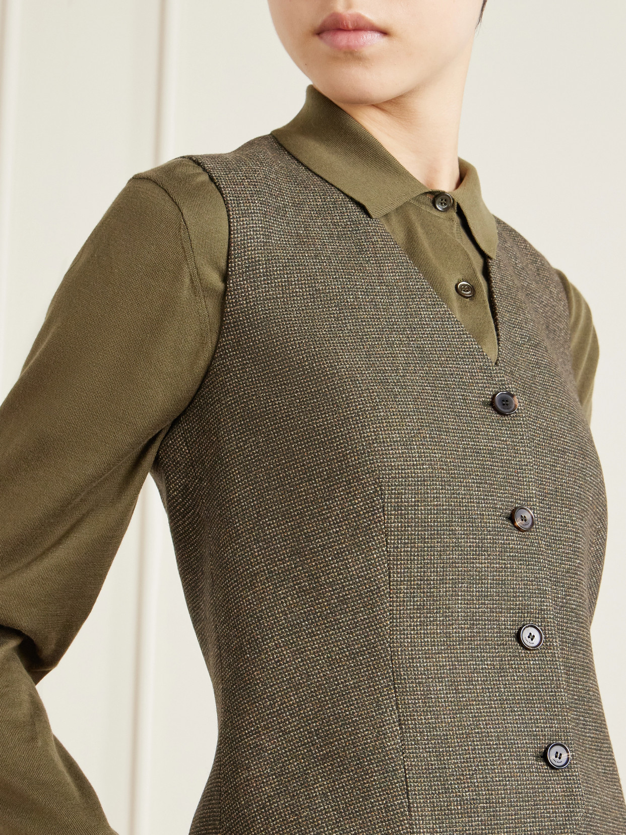 Wool And Cashmere-Blend Vest