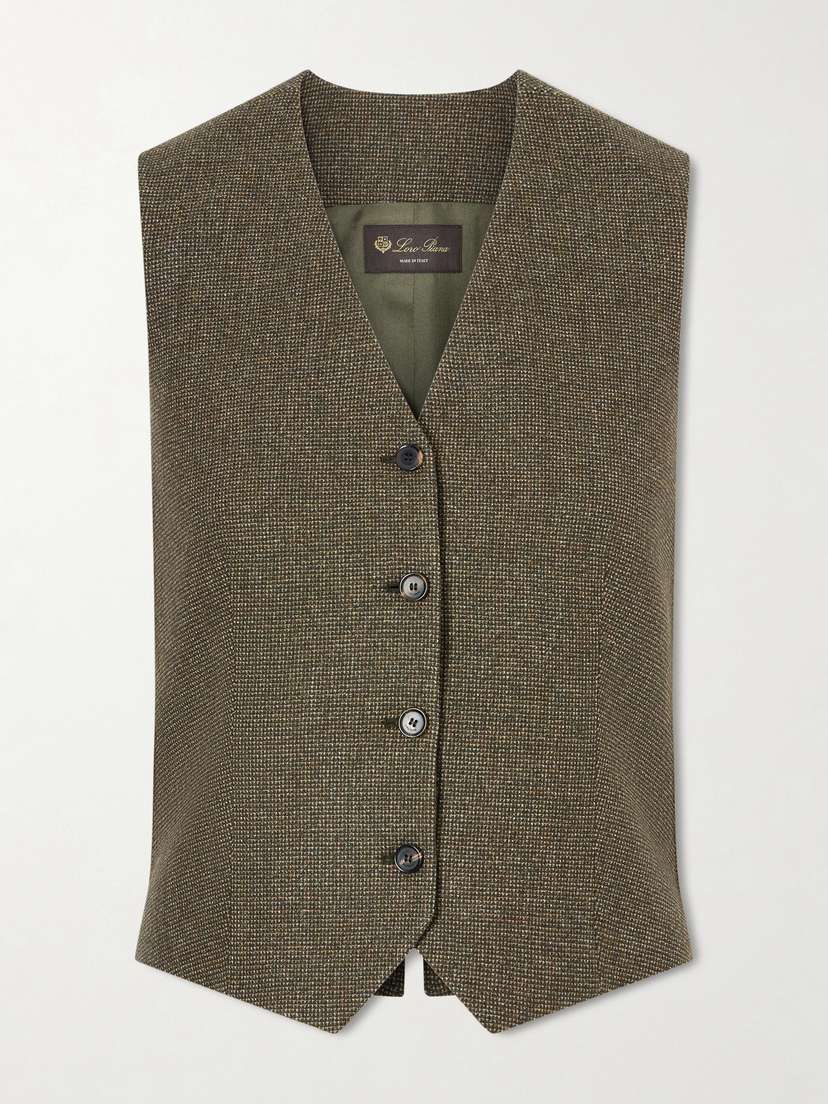 Loro Piana Wool And Cashmere-blend Vest