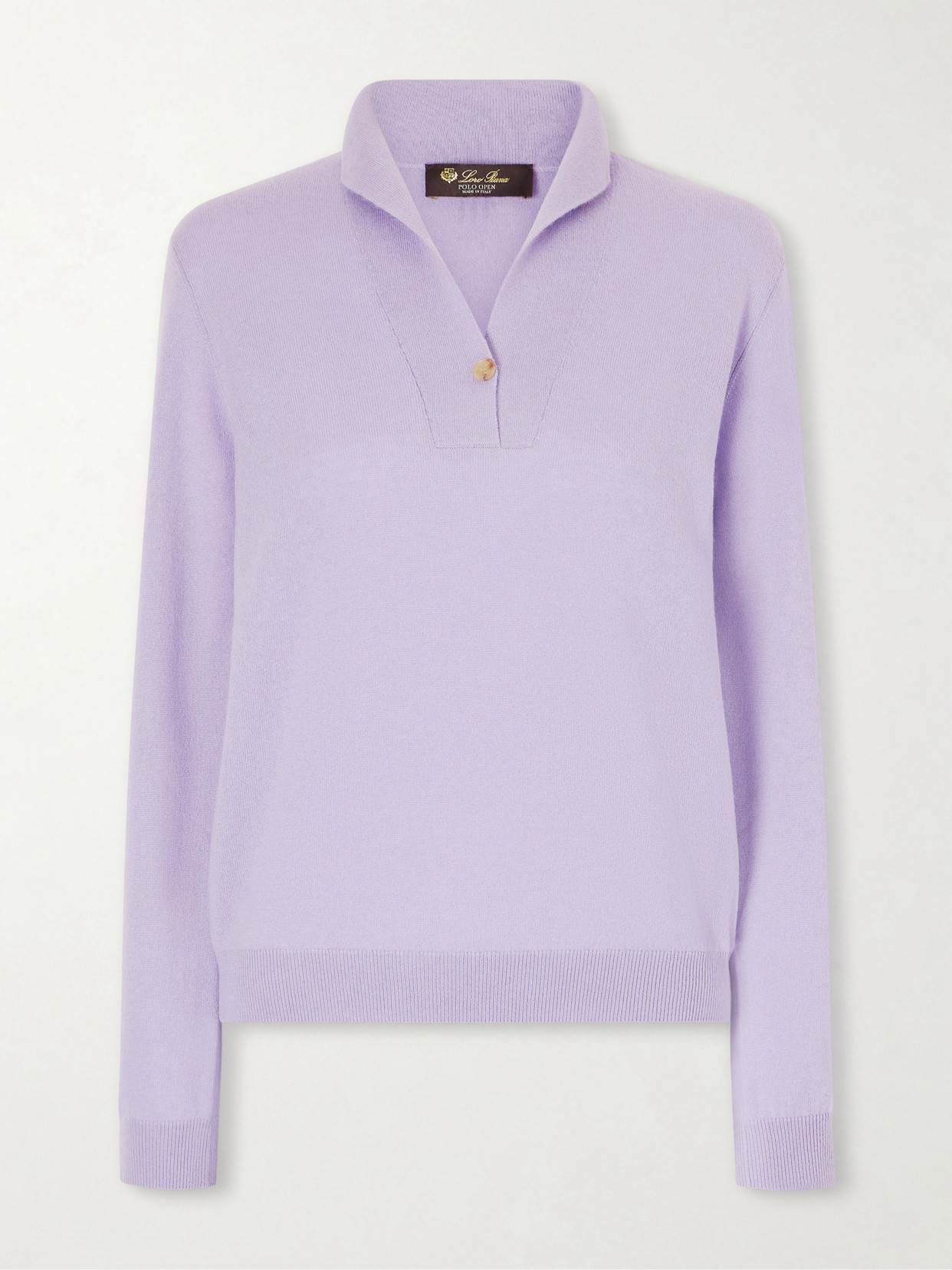 Loro Piana Sergio Cashmere Sweater In Purple