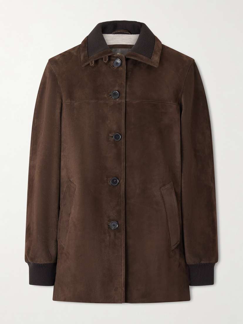 Loro Piana Maremma Suede Jacket