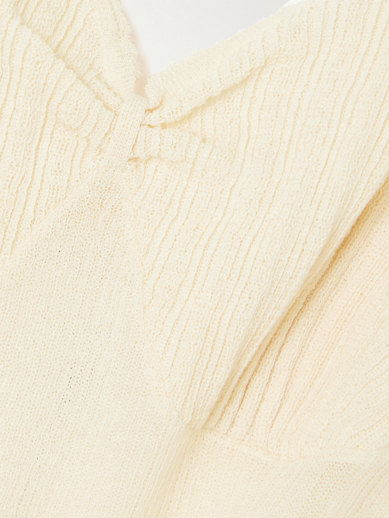 Pointelle-Knit Cotton-Blend Camisole
