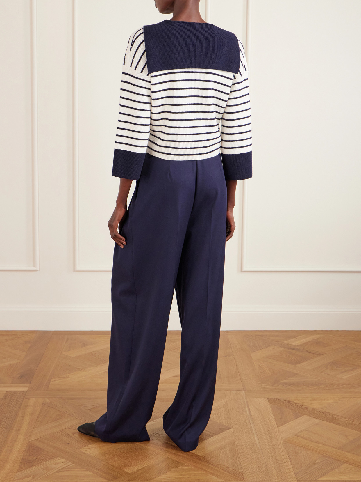 Collection - Striped Cashmere Sweater