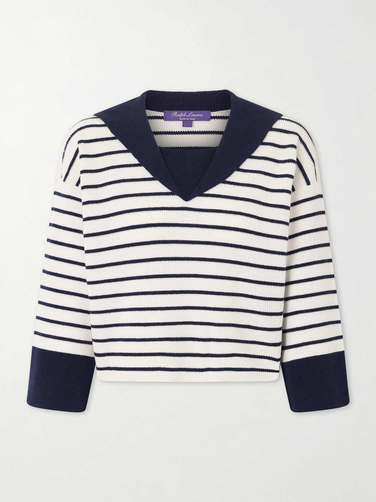 Collection - Striped Cashmere Sweater