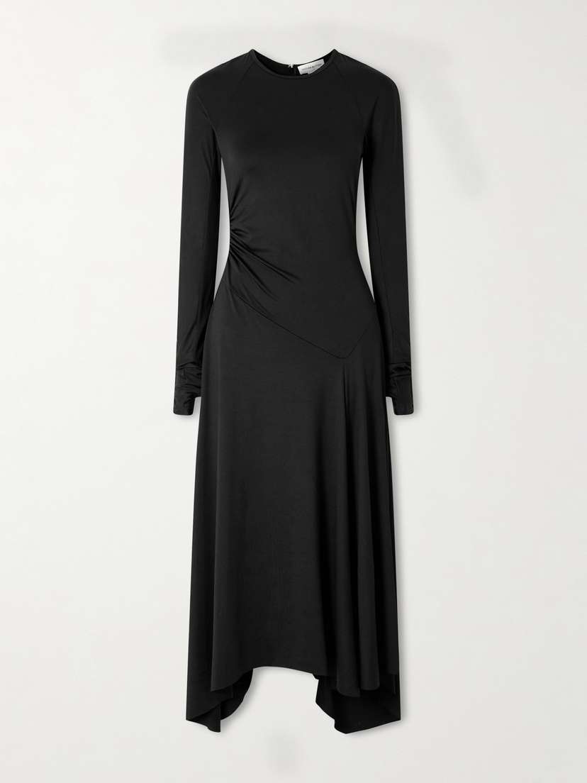 Victoria Beckham Jersey Midi Dress