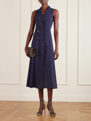 Ralph Lauren Collection Alecia cotton-blend jersey midi dress
