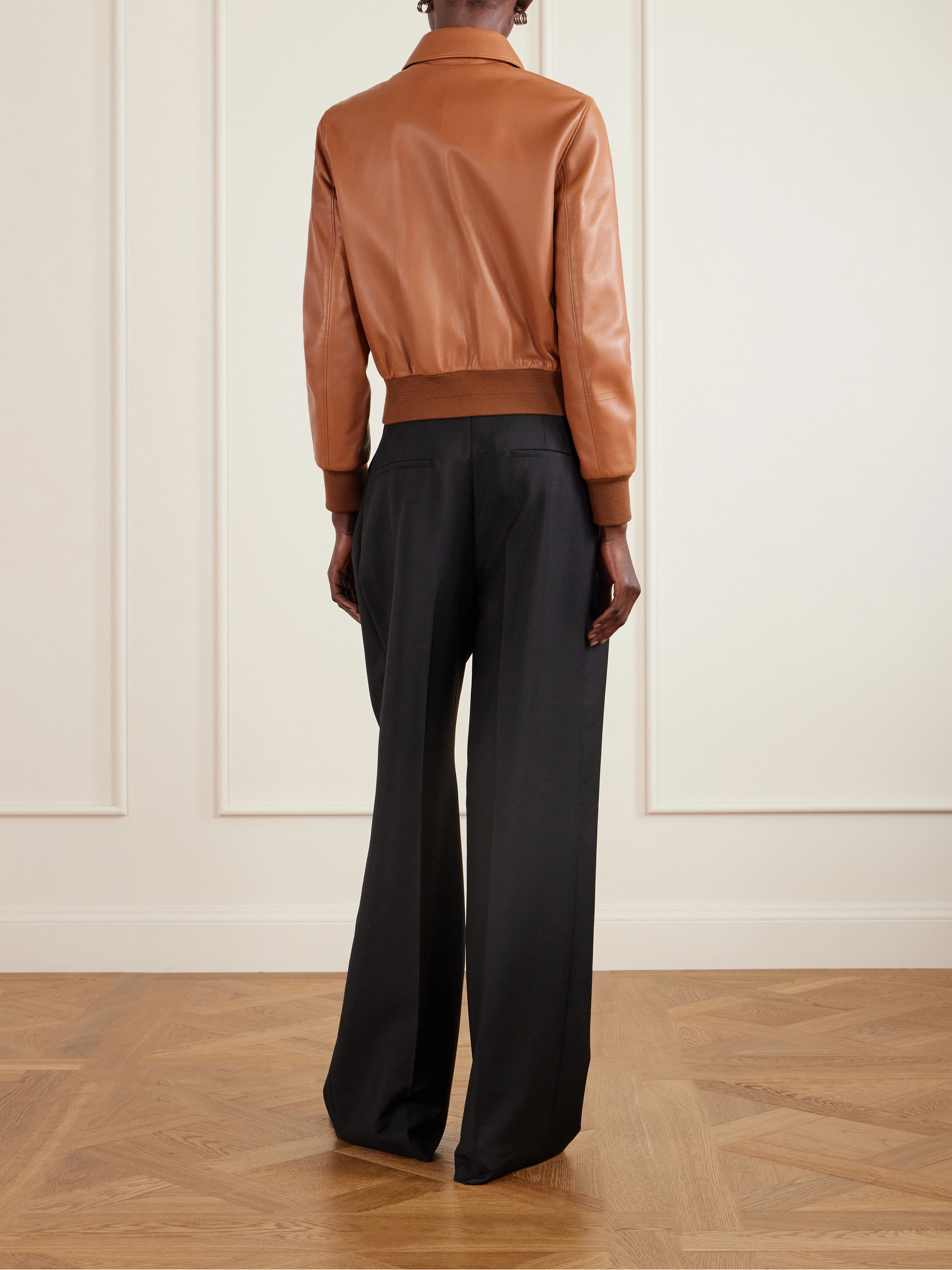 Ralph Lauren Collection Sullivan leather jacket thumbnail