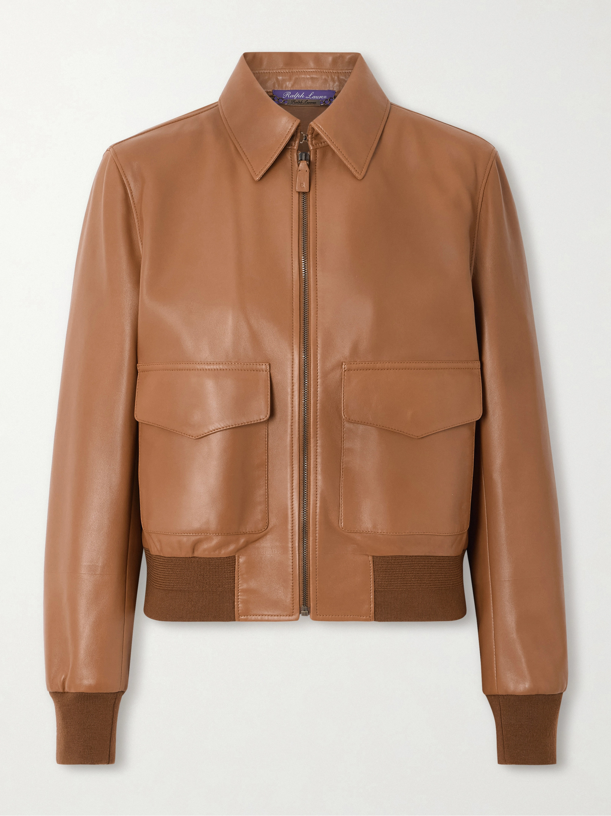 Ralph Lauren Collection Sullivan leather jacket thumbnail