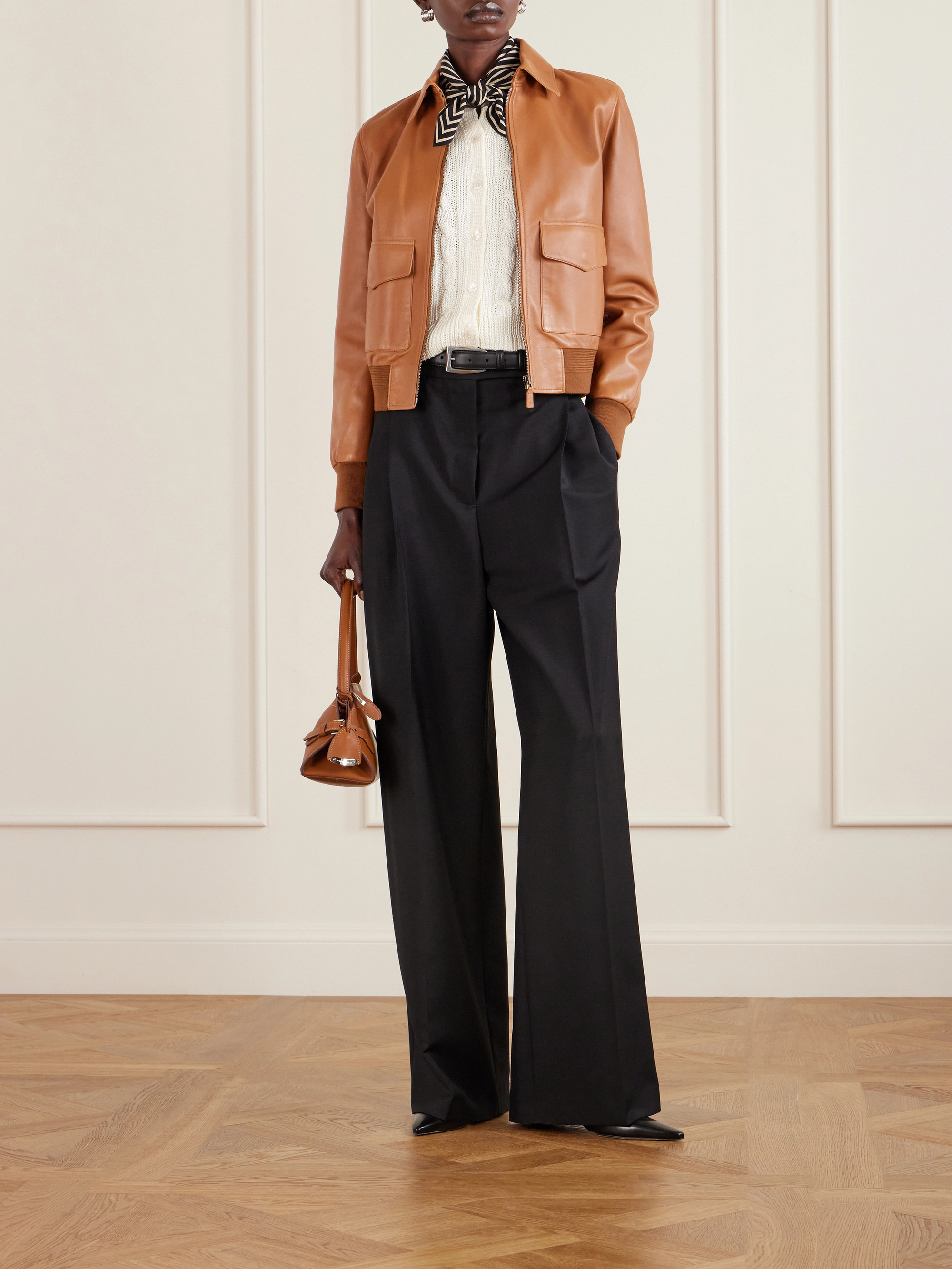 Ralph Lauren Collection Sullivan leather jacket thumbnail