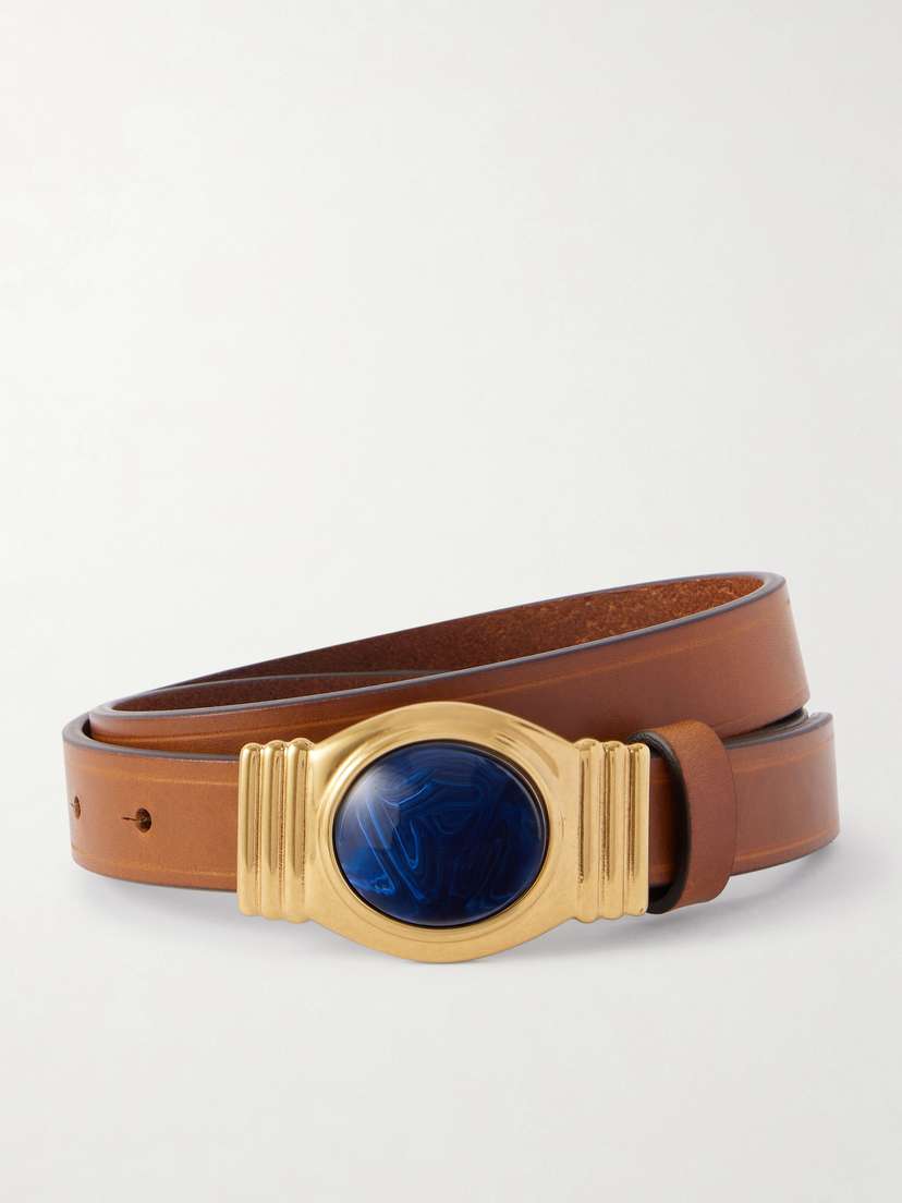 Etro Embellished Leather Belt
