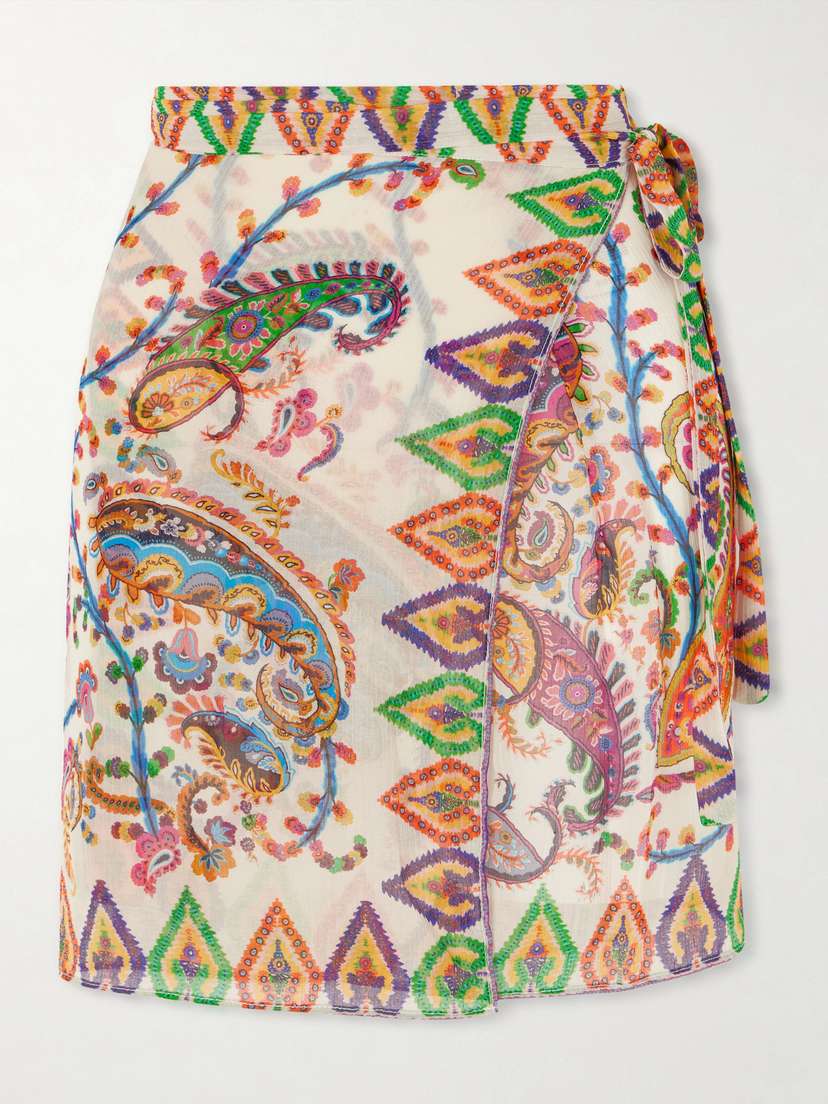 Etro Printed Voile Coverup