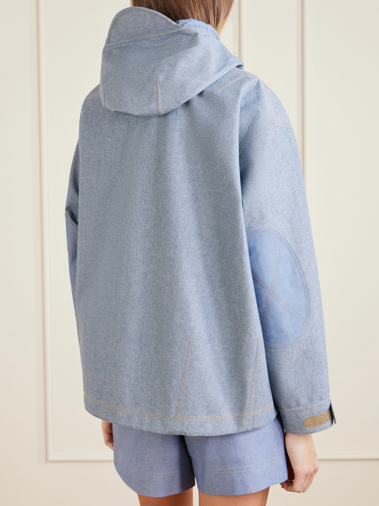 Grenoble - Beziers Padded Denim Jacket