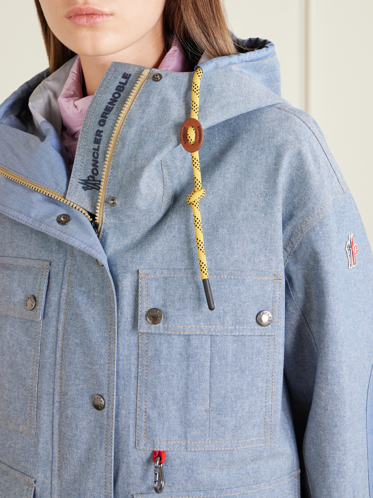 Grenoble - Beziers Padded Denim Jacket