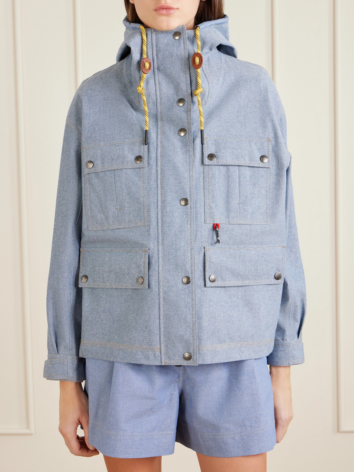 Grenoble - Beziers Padded Denim Jacket