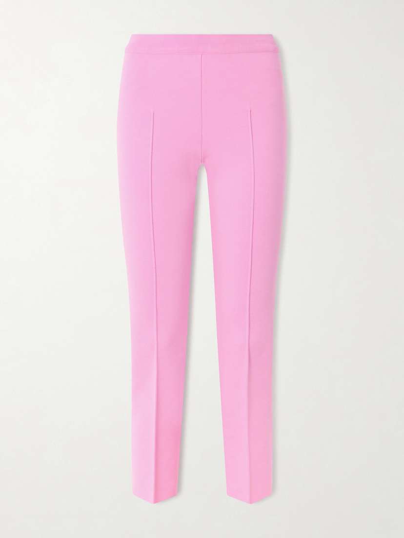 HIGH SPORT Louis Cropped Wool-blend Slim-leg Pants
