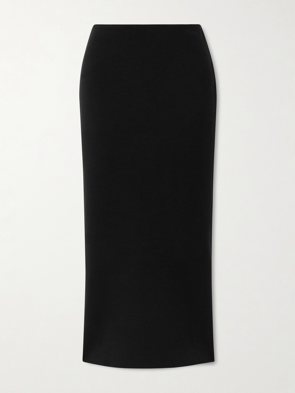 High Sport Cassidy Wool Midi Skirt In Black