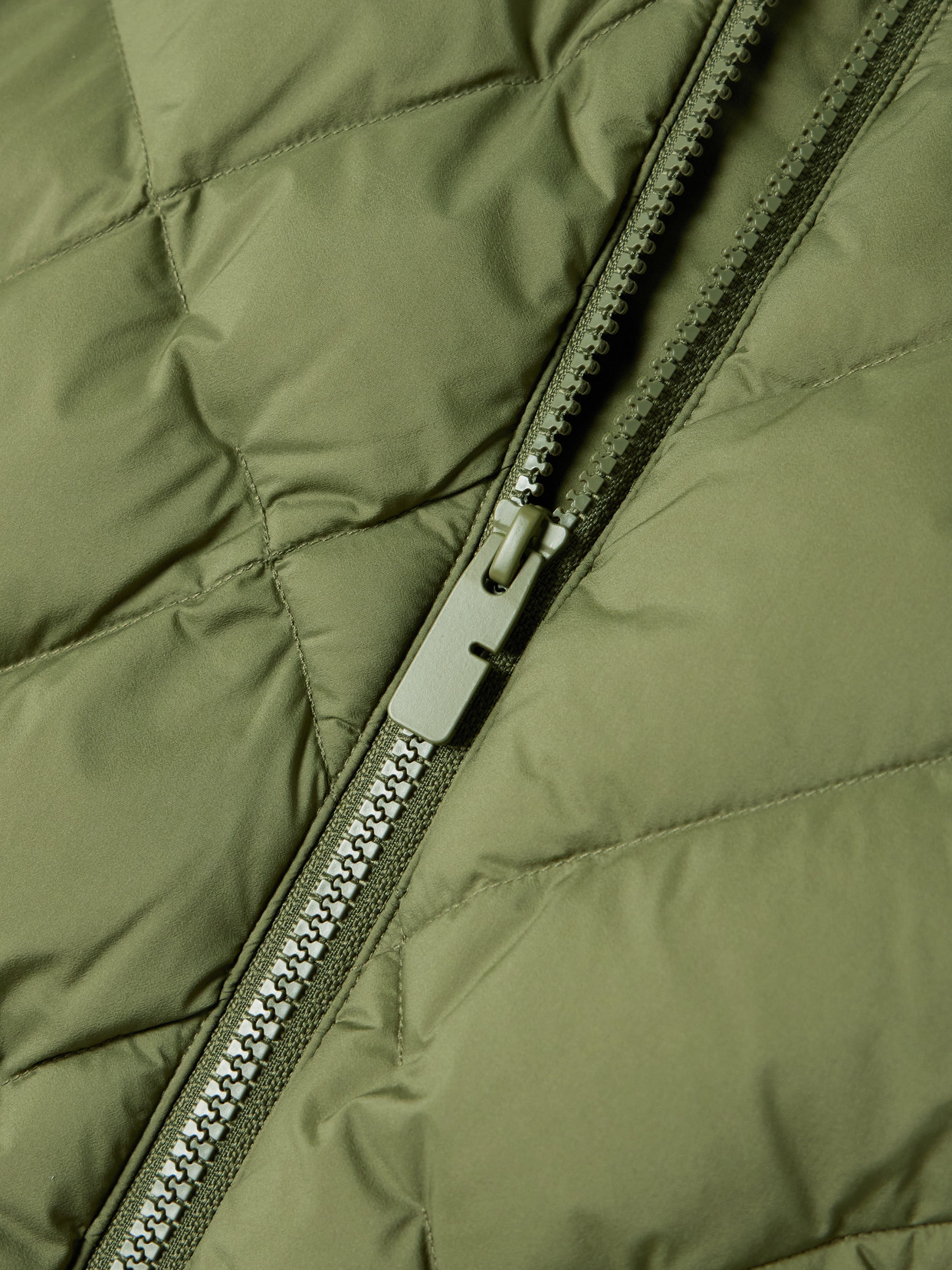 Hooded Appliquéd Leather-Trimmed Padded Quilted Shell Down Jacket
