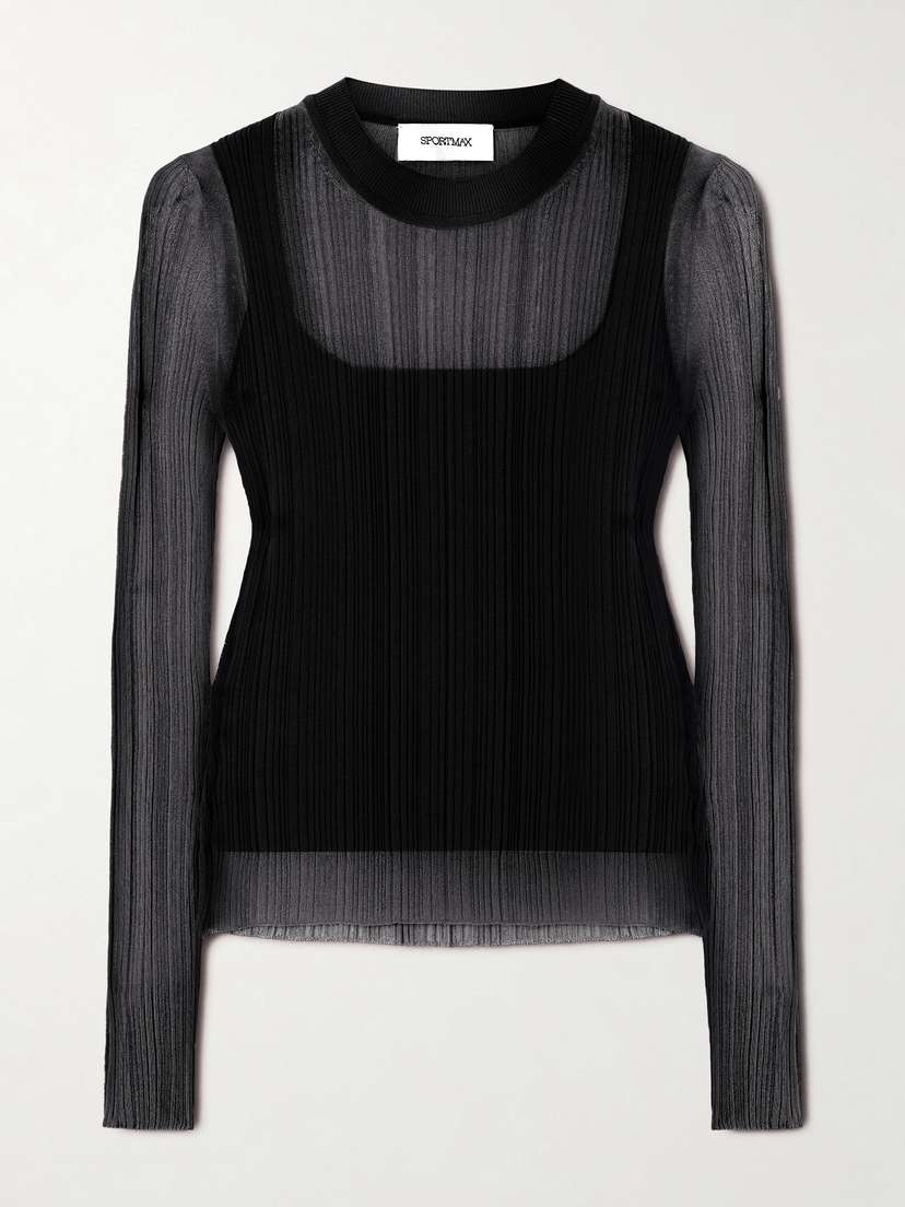 Sportmax Ribbed-knit Top