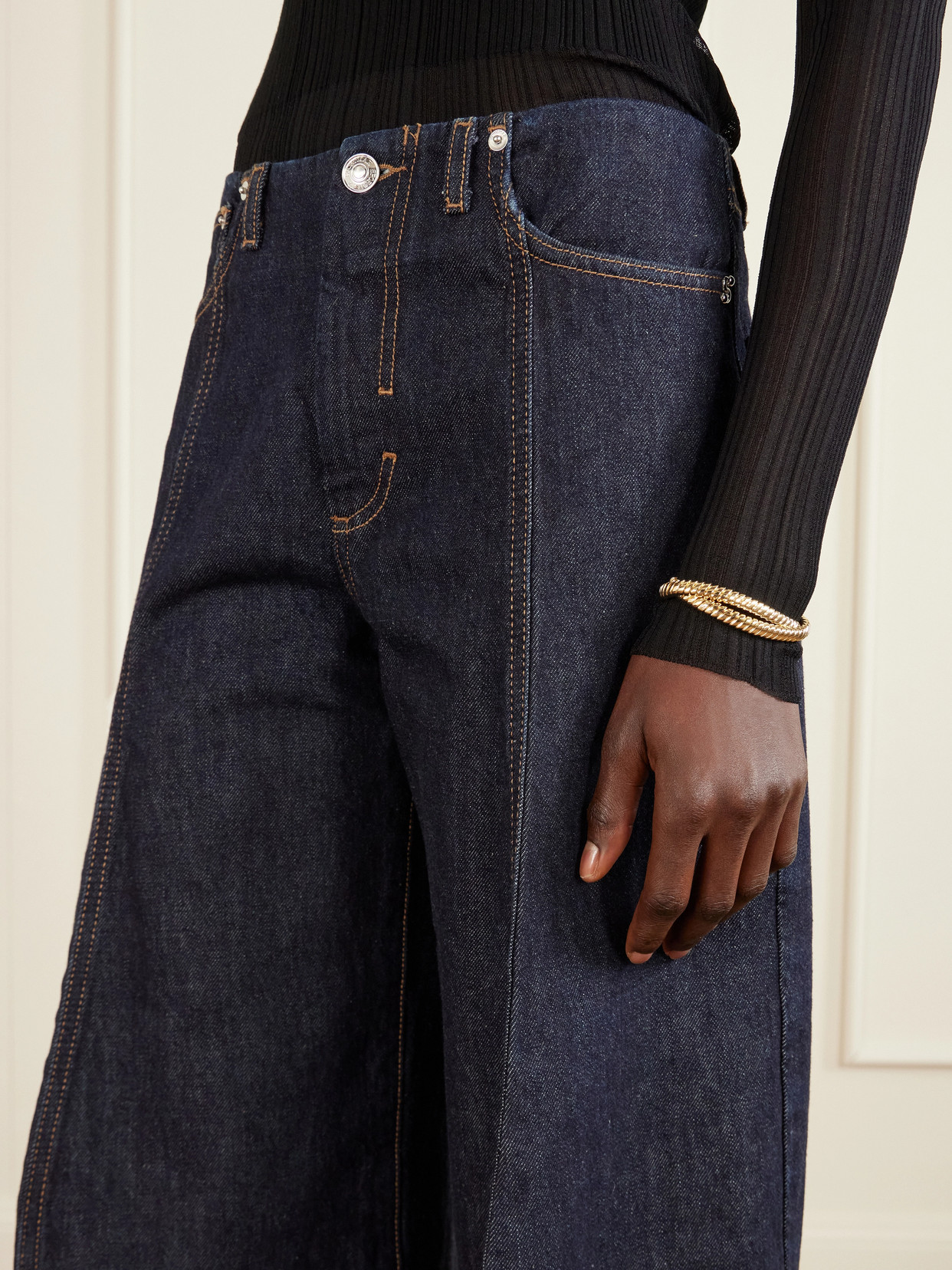 Spdora Mid-Rise Wide- Leg