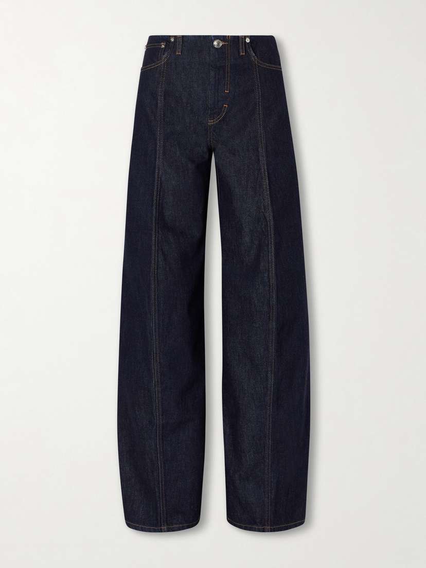 Sportmax Spdora Mid-rise Wide-leg Jeans
