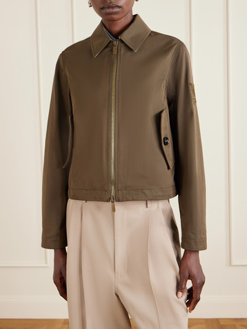 Burberry Gabardine Capsule cotton-blend jacket