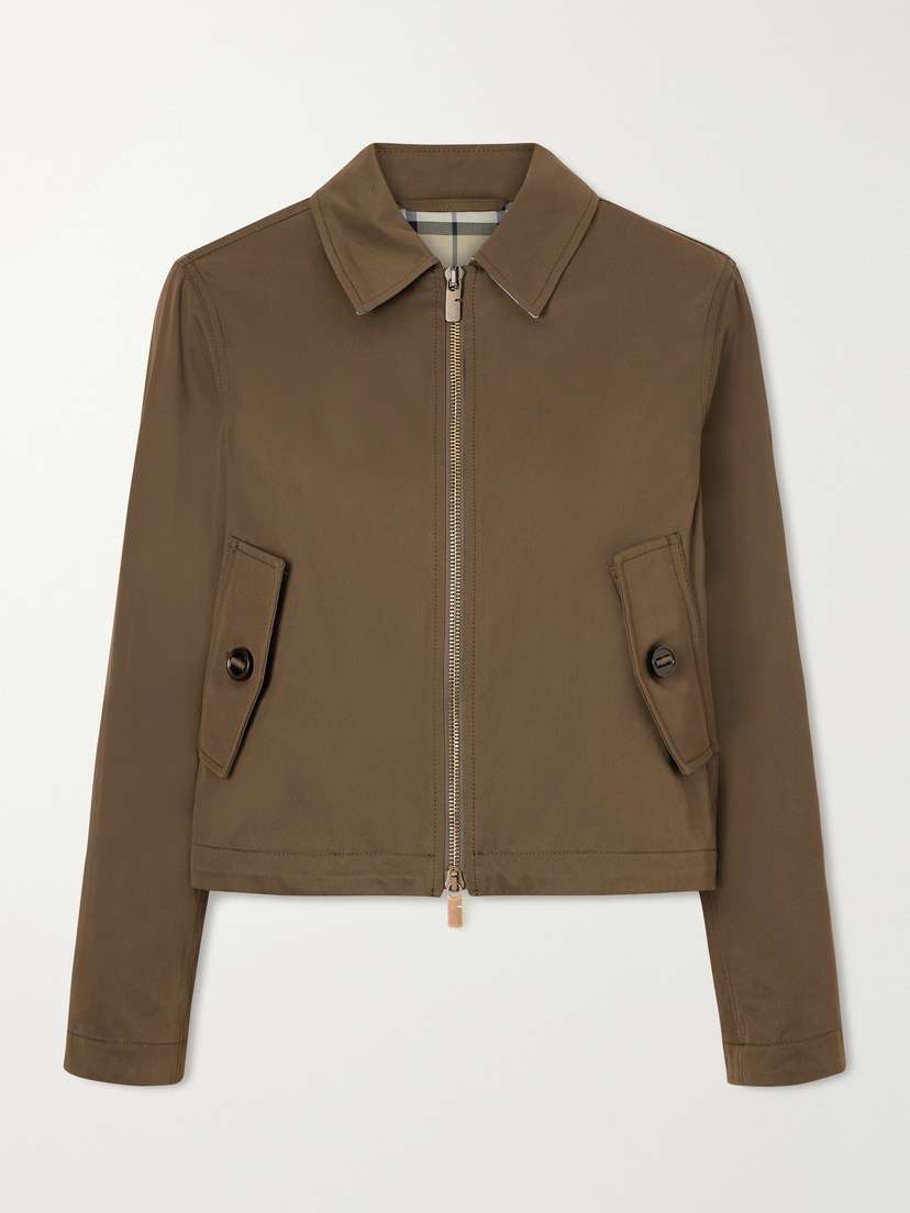 Burberry Gabardine Capsule Cotton-blend Jacket
