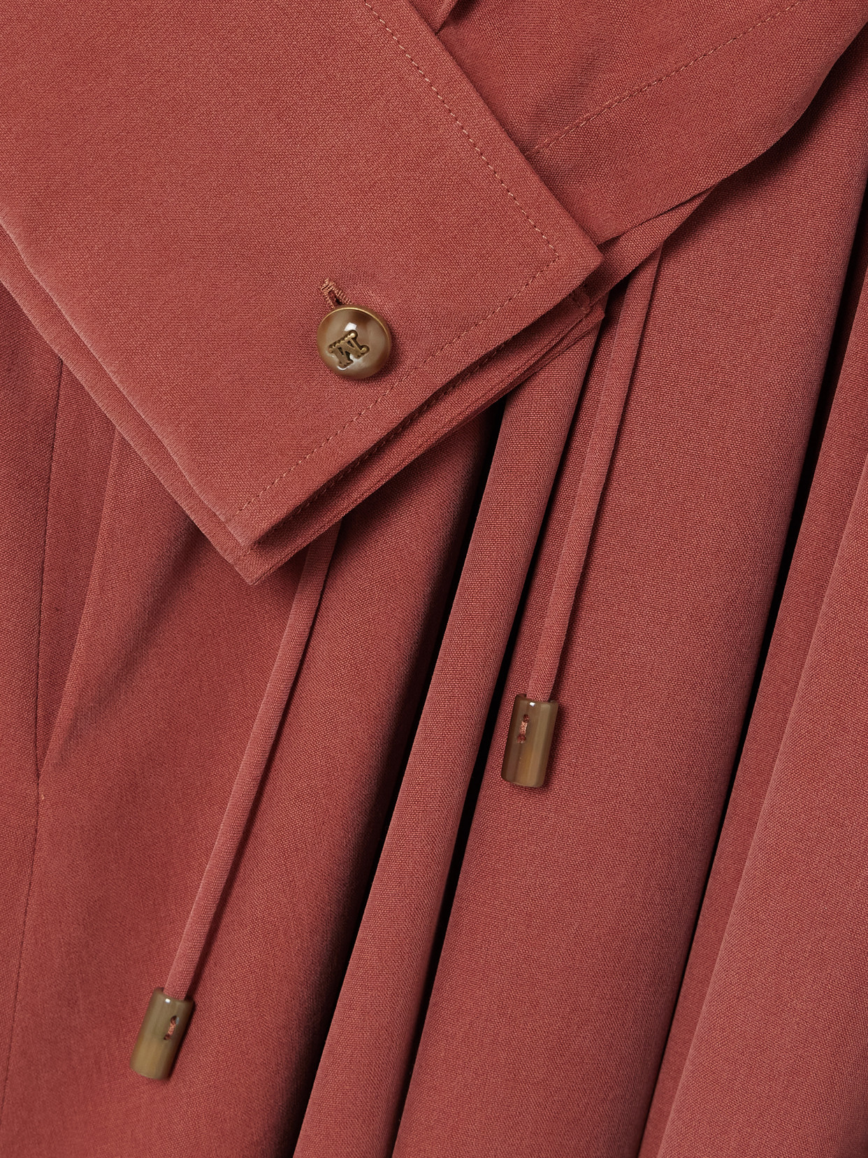 Max Mara Gathered Silk Midi Dress In Multi