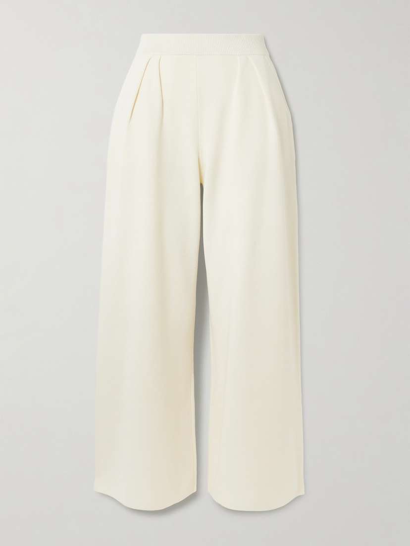 Max Mara — Bora pleated wool pants