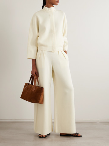 Max Mara Bora pleated wool pants