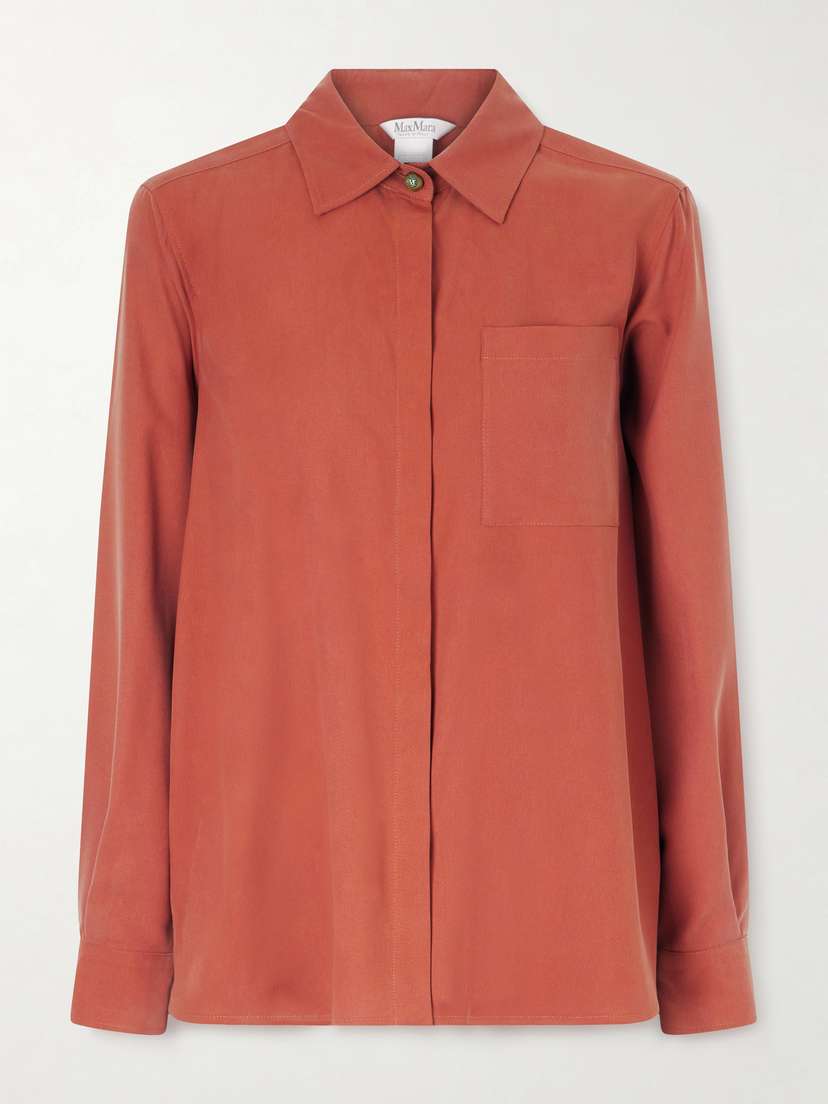 Max Mara — Silk shirt
