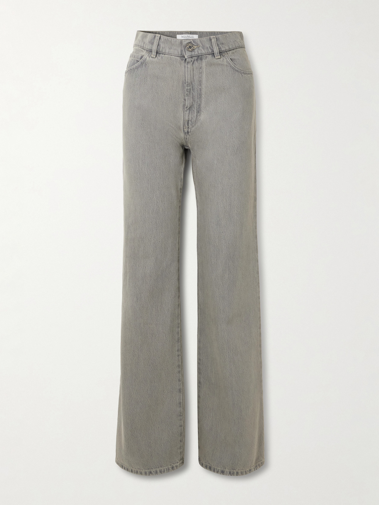 Max Mara Colibri Mid-rise Flared Jeans In Blue