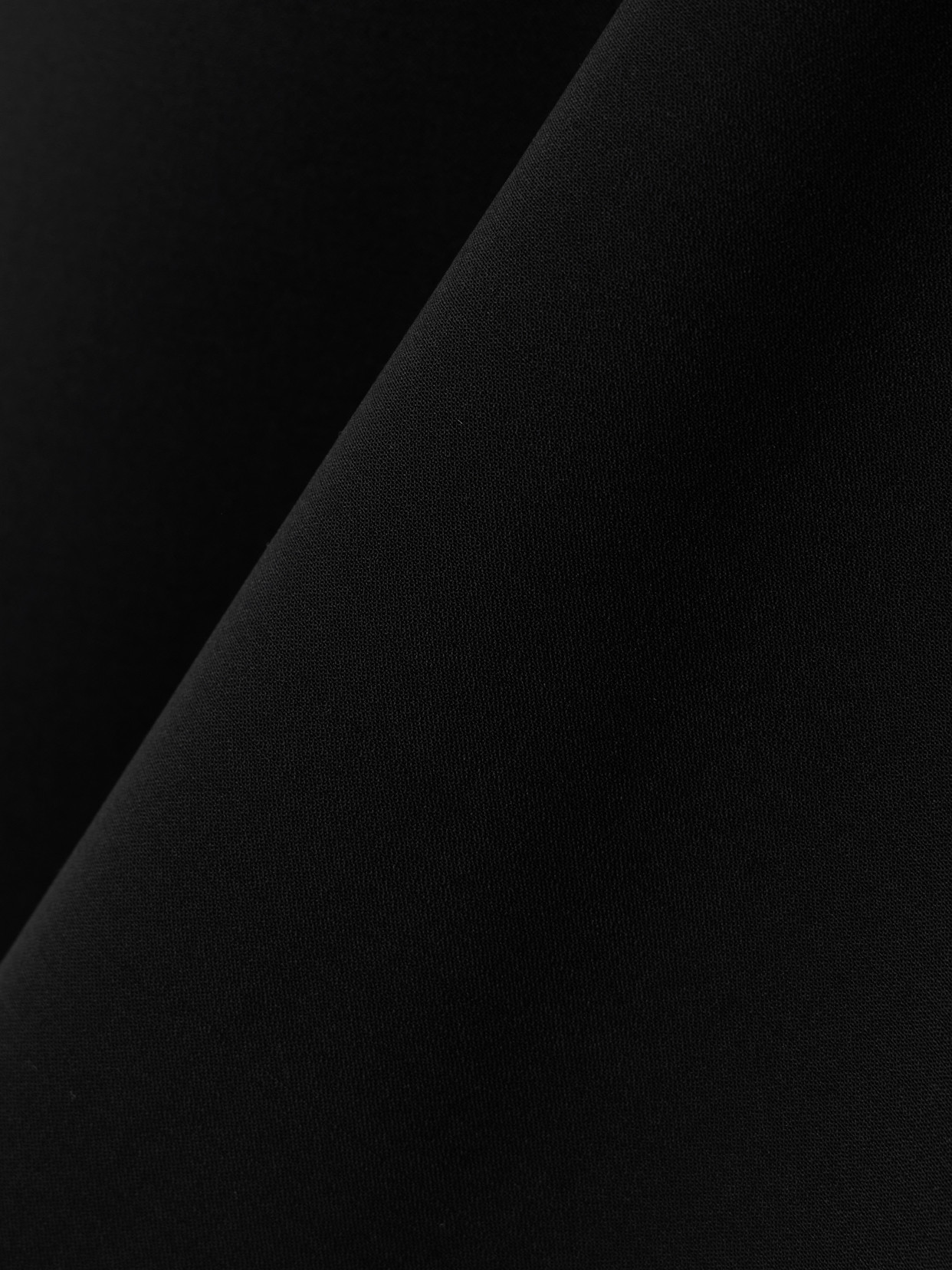 Max Mara Wool-blend Midi Skirt In Black