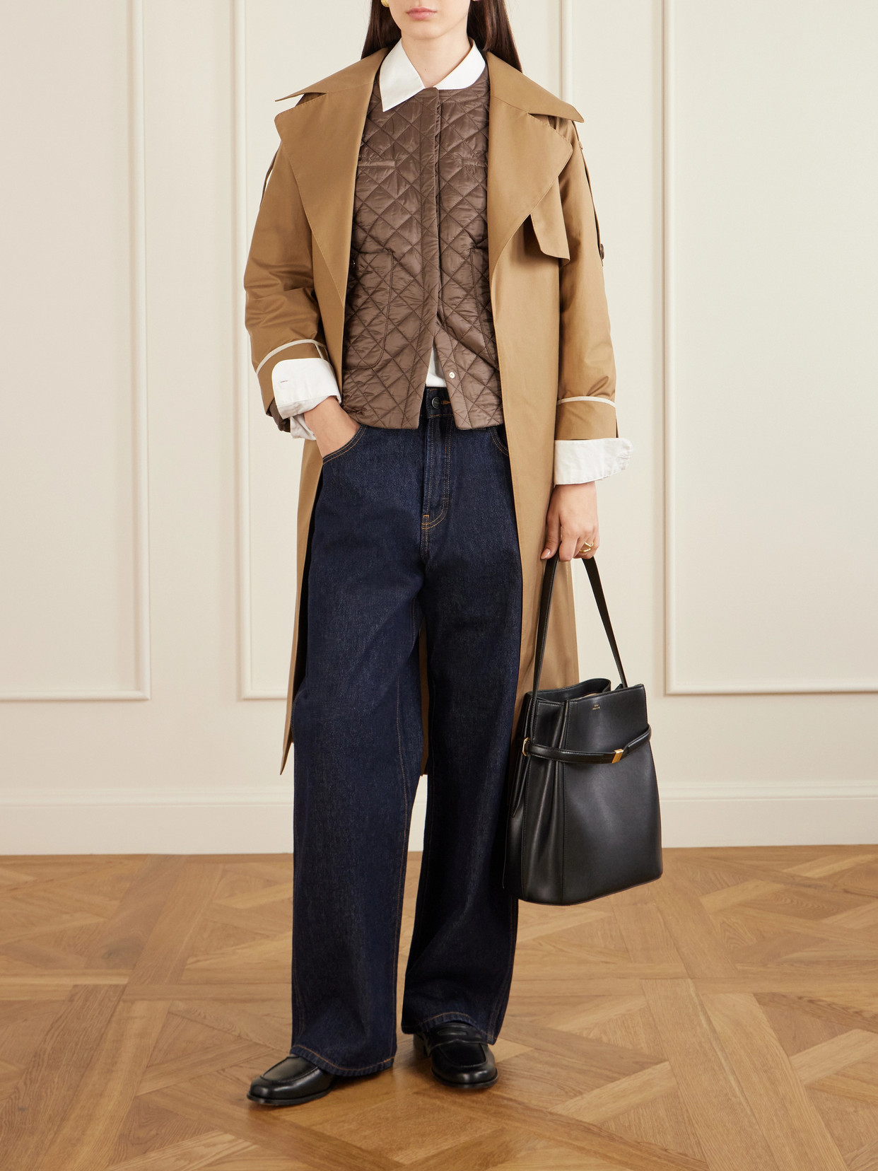 Cropped Padded Quilted Jacket