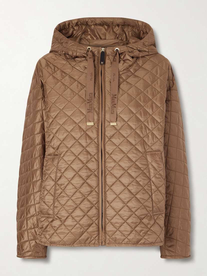 Max Mara Padded Quilted Shell Jacket