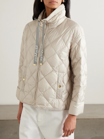 Max Mara The Cube quilted shell down jacket