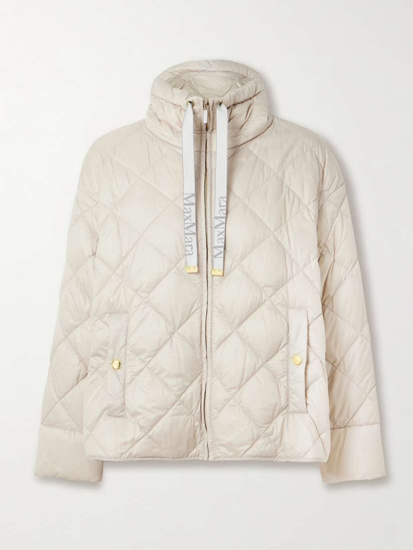 Max Mara The Cube Quilted Shell Down Jacket