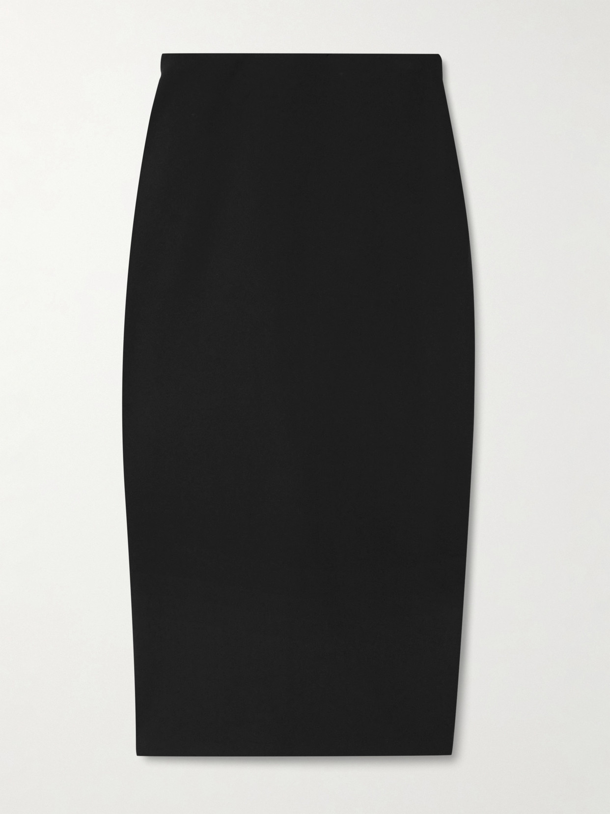 Max Mara Brandy Jersey Midi Skirt In Black