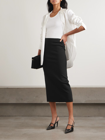 Max Mara Brandy jersey midi skirt
