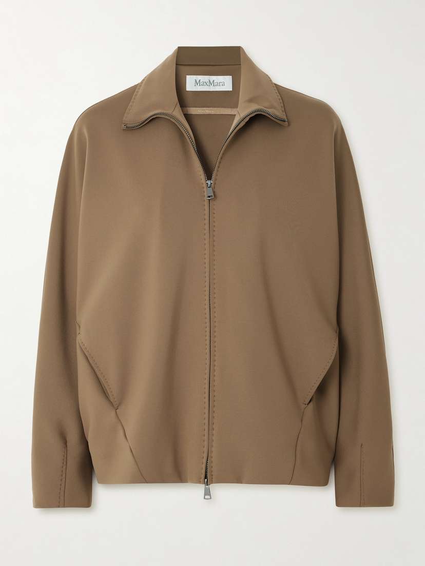 Max Mara — Pala stretch-jersey jacket