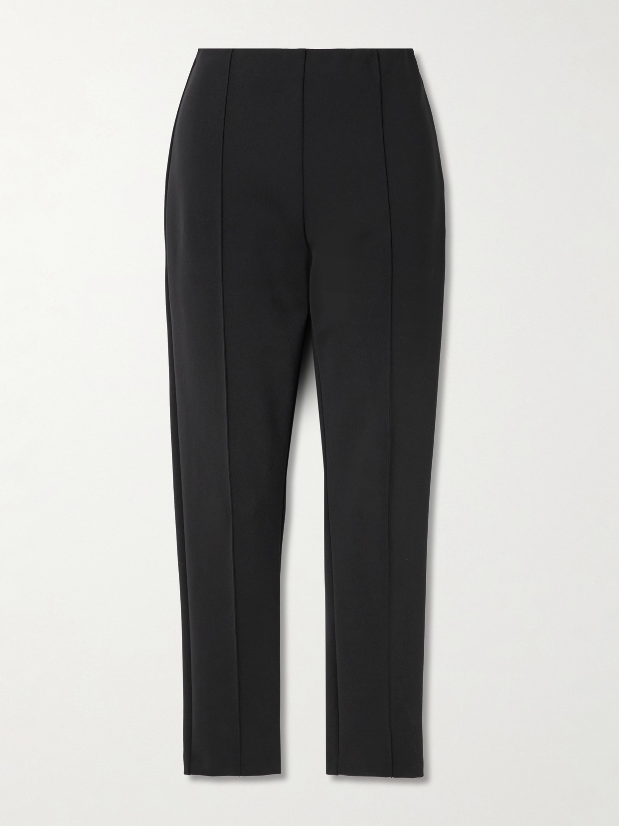 Max Mara Pergola Jersey Tapered Pants In Black
