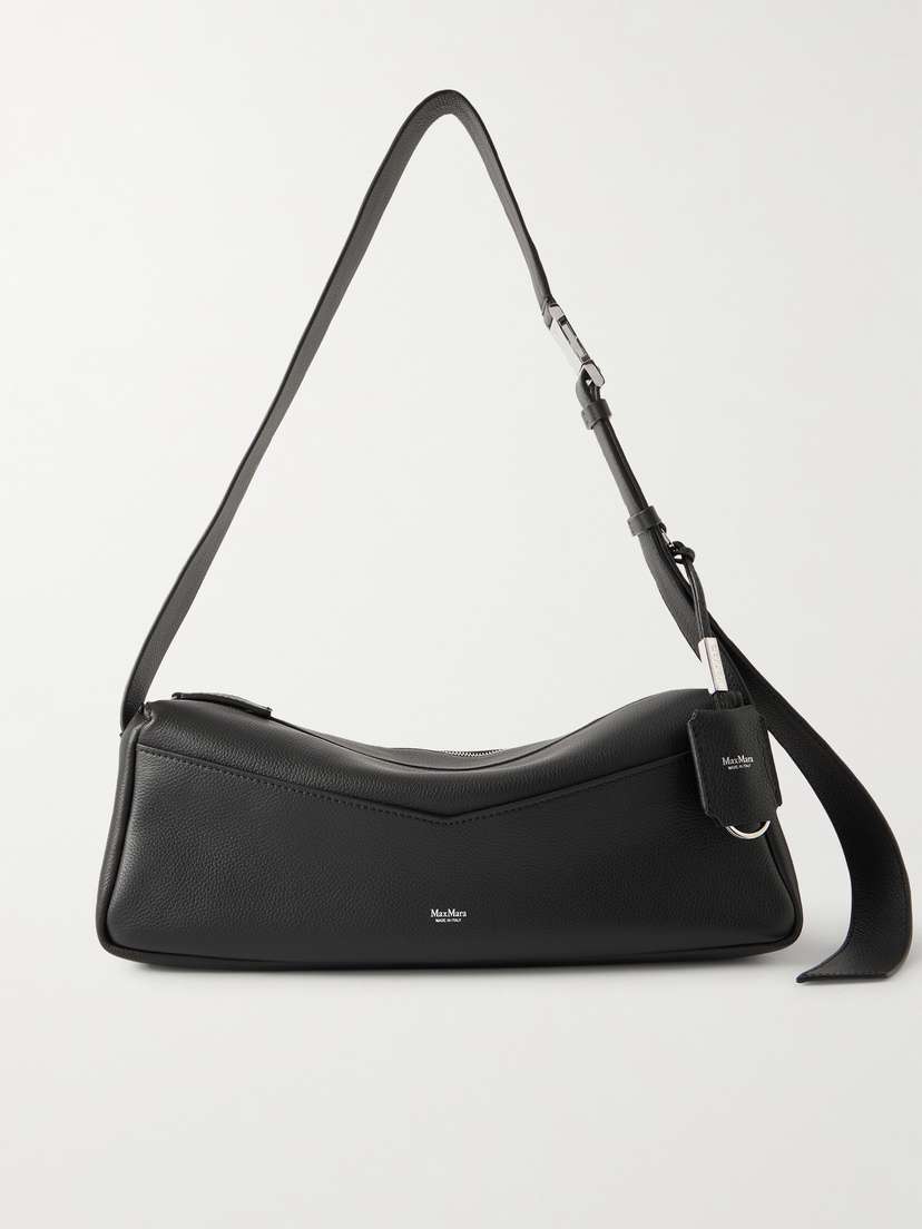 Max Mara — Skippers textured-leather shoulder bag