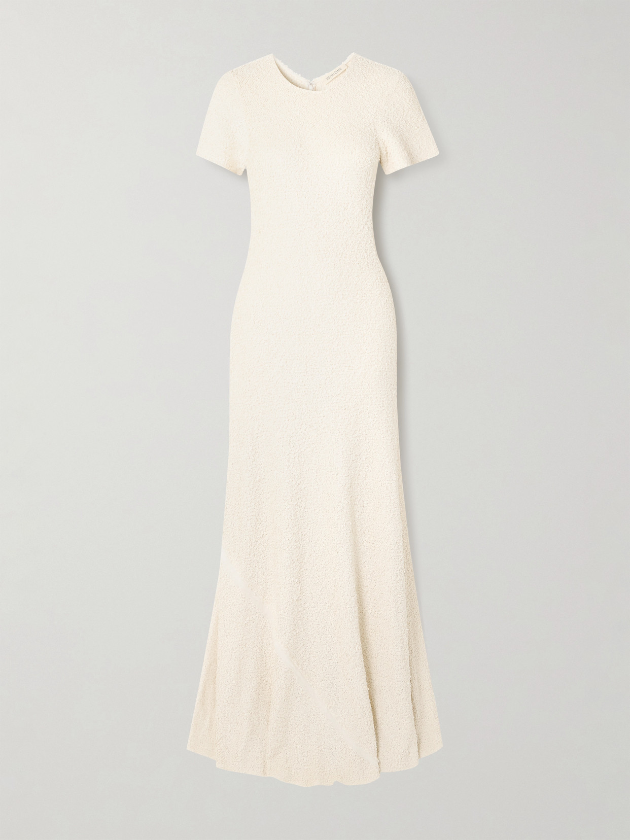 Heirlome Julia Bouclé Maxi Dress In White