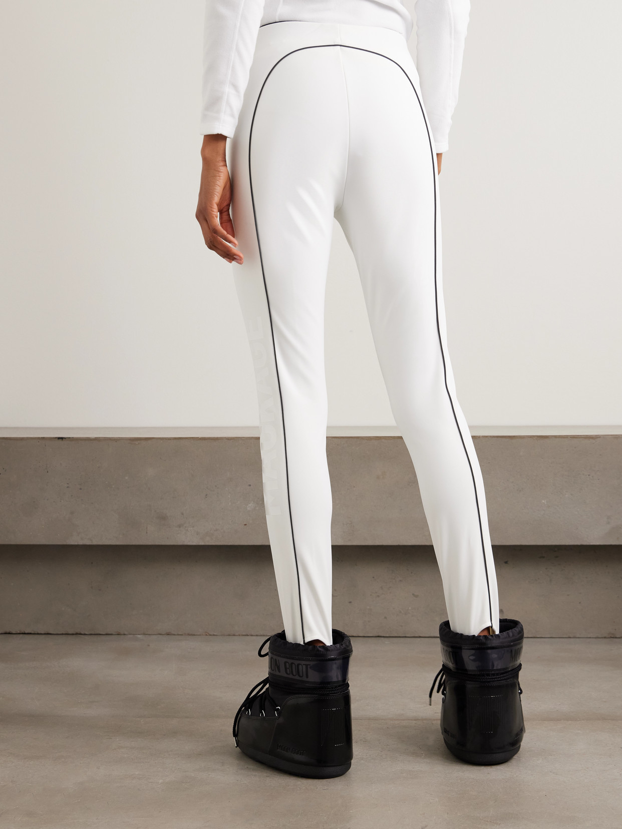 Mackage Zavi Ski Pants In White