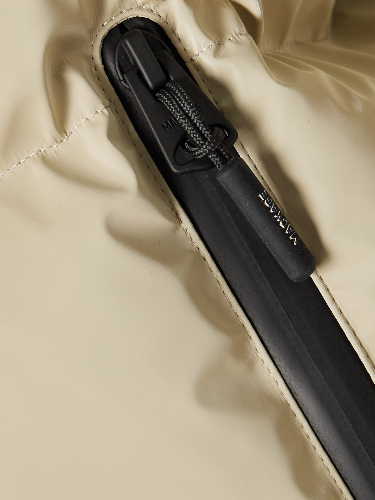 Mackage Kairi Hooded Cropped Quilted Down Ski Jacket In Multi